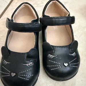 The Children's Place Black Cat Dress Shoes